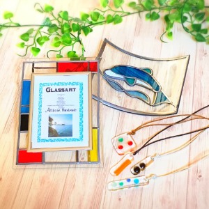 ポーセラーツ・グラスアート作品など ポーセラーツ・グラスアート作品など