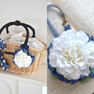 フラワーバッグチャーム フラワーバッグチャーム