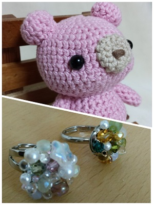 あみぐるみ・粘土小物 ビーズアクセサリー あみぐるみ・粘土小物 ビーズアクセサリー